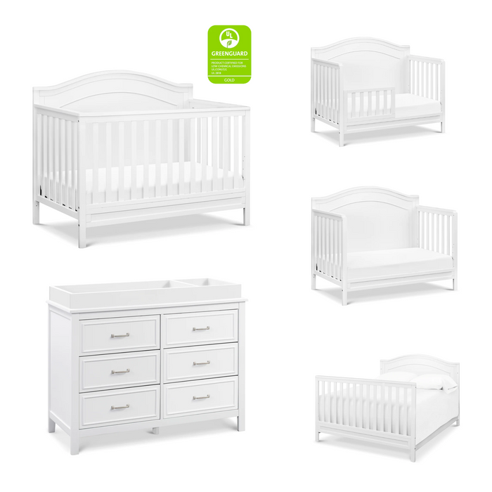 Davinci Charleston Nursery Set (Crib and Double Dresser)