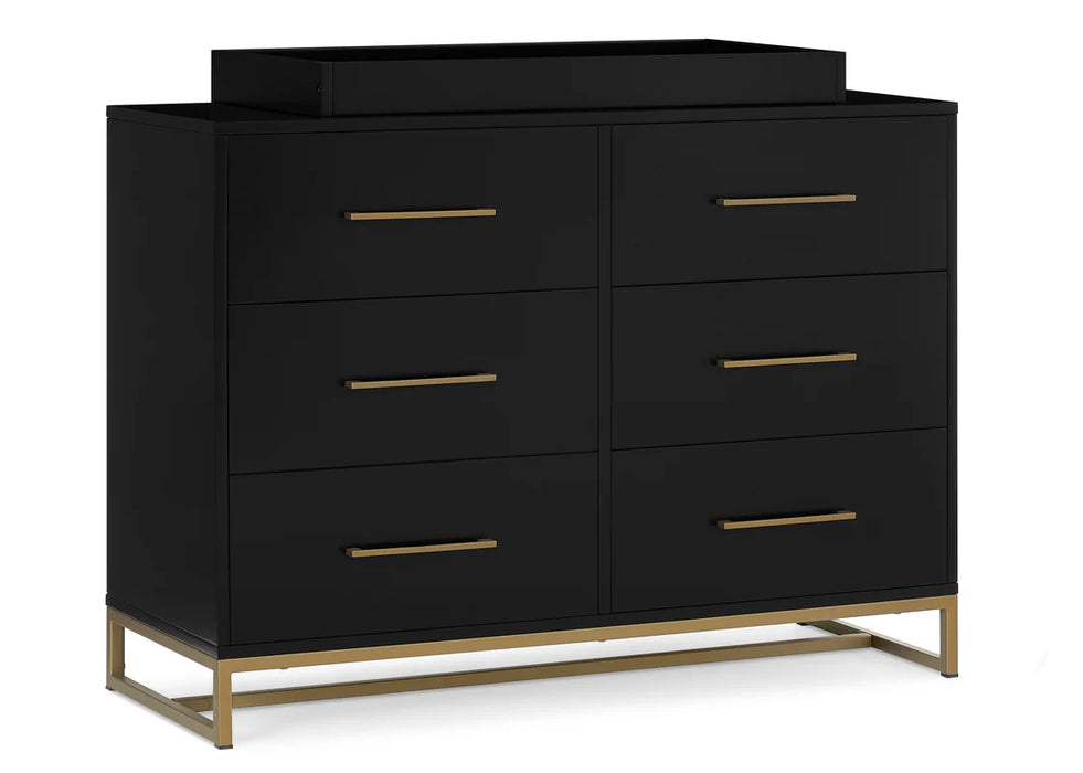 Delta Children Jade 6 Drawer Dresser with Interlocking Drawers