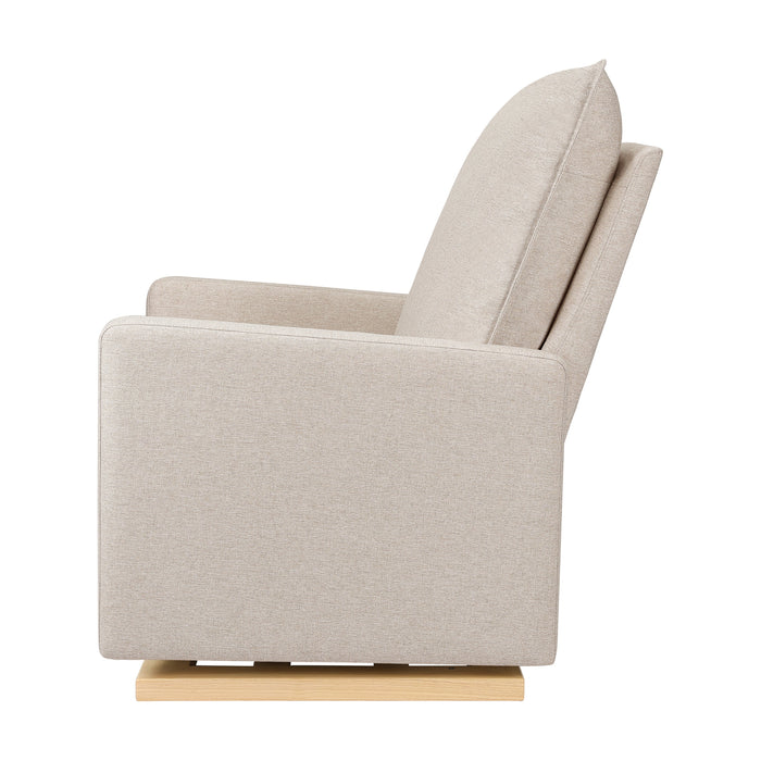 Black Friday Deal! Babyletto Cali Pillowback Chair and a Half Glider in Eco-Performance Fabric | Water Repellent & Stain Resistant