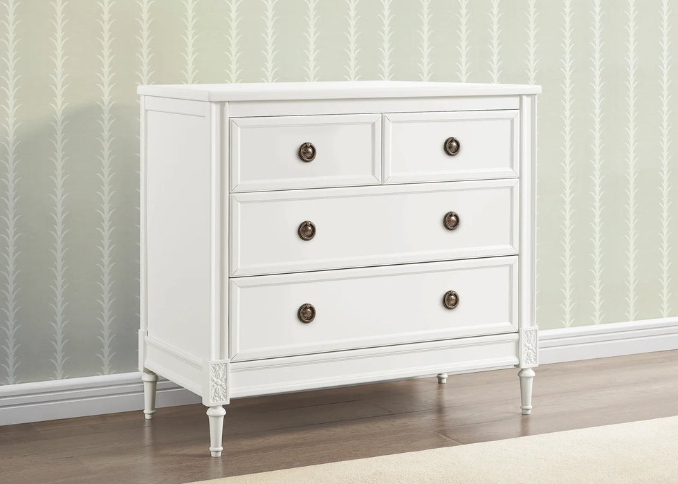 Delta Children  Heritage 4 Drawer Dresser with Changing Top and Interlocking Drawers