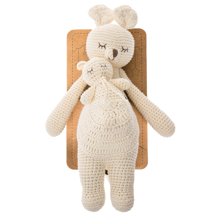 Handmade Crochet Doll: Platinum Karo the Softie