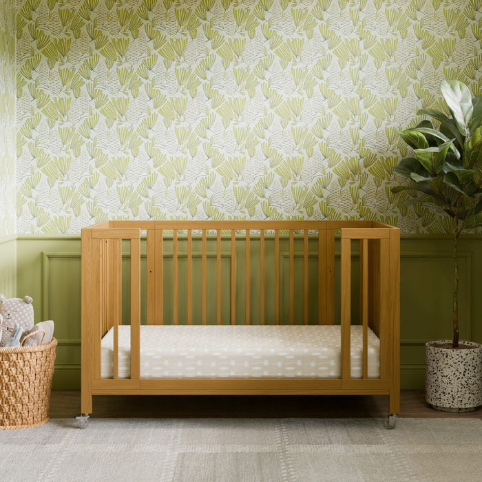 Black Friday Deal! Babyletto Rolli 9-in-1 Convertible All-Stages Crib with Bassinet & Toddler Bed Conversion Kits