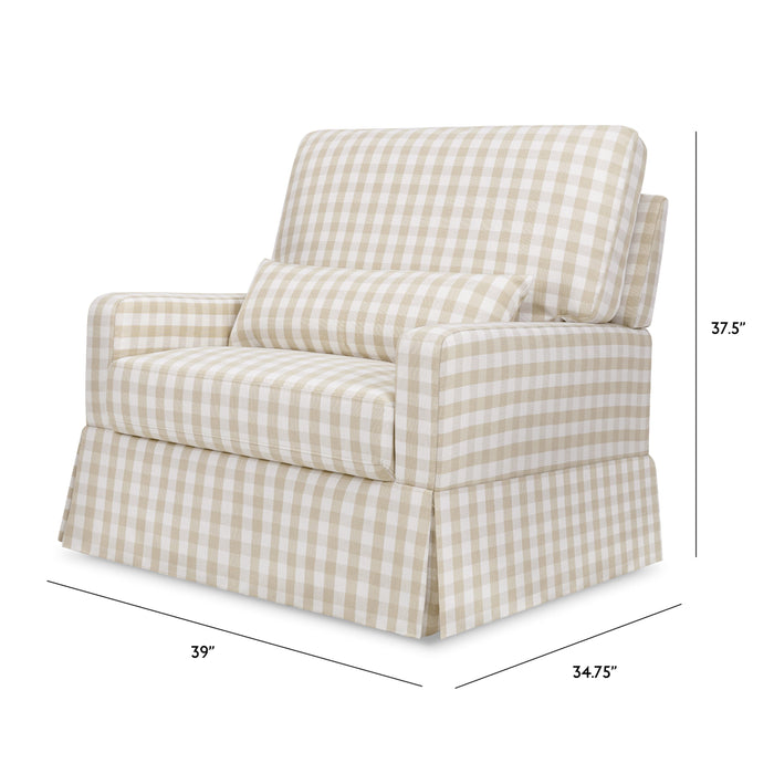 Black Friday Deal! Namesake Crawford Pillowback Chair and a Half Comfort Swivel Glider