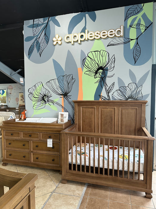 Appleseed Solvang Flat Top Crib