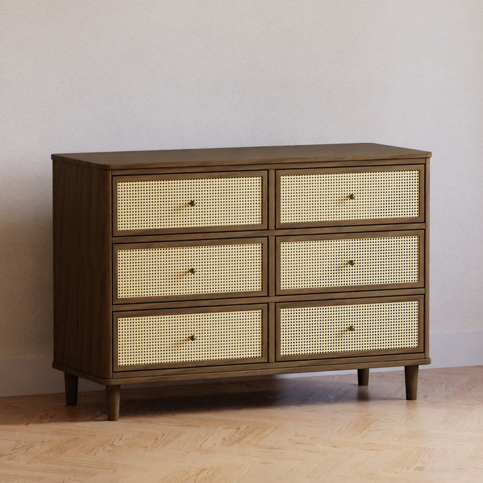 Black Friday Deal! Namesake Marin with Cane 6 Drawer Dresser
