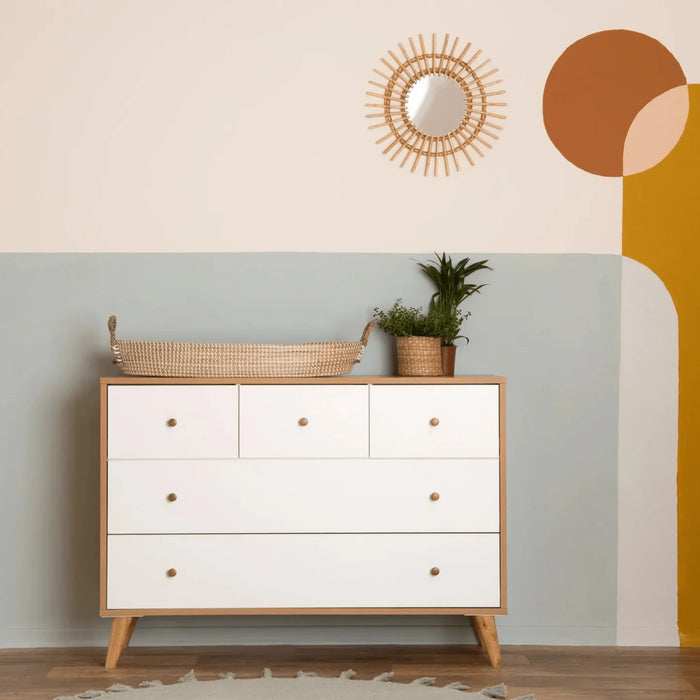 dadada Austin 5-Drawer Nursery Dresser