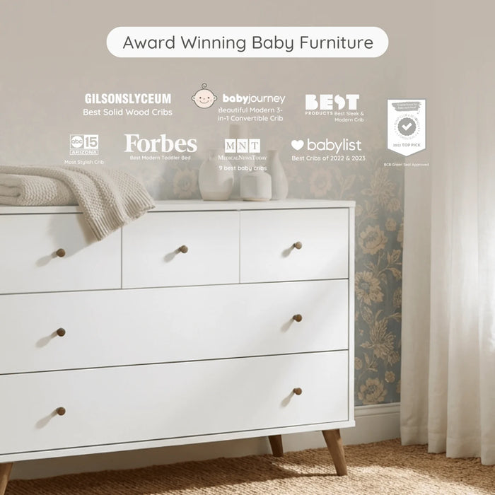 dadada Austin 5-Drawer Nursery Dresser