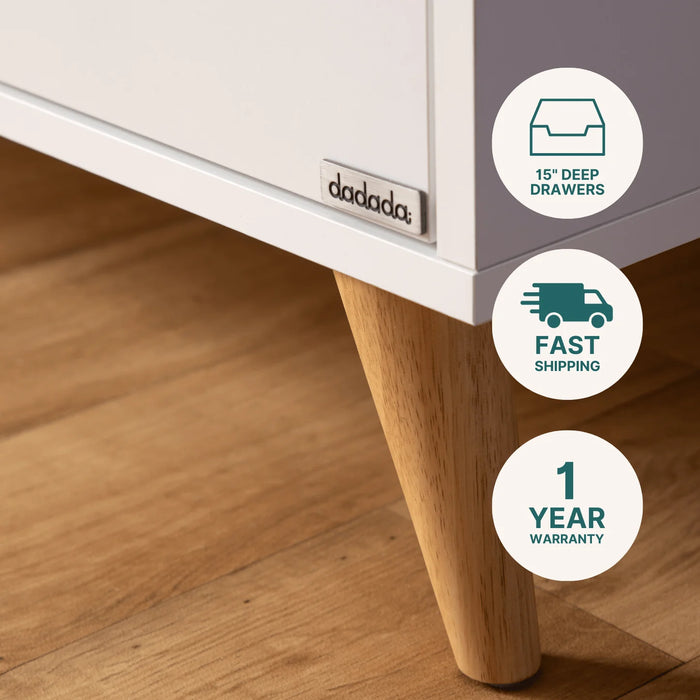 dadada Austin 5-Drawer Nursery Dresser