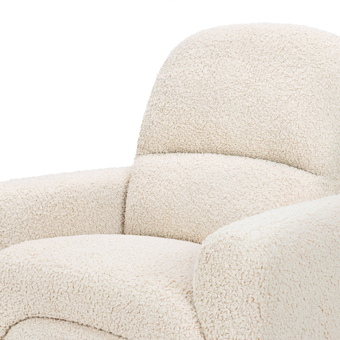 Black Friday Deal! Babyletto Rainbow Recliner and Swivel Glider in Teddy Loop