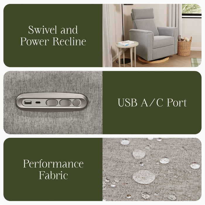 Black Friday Deal! Namesake Willa Plus Power Glider Recliner + Power Headrest