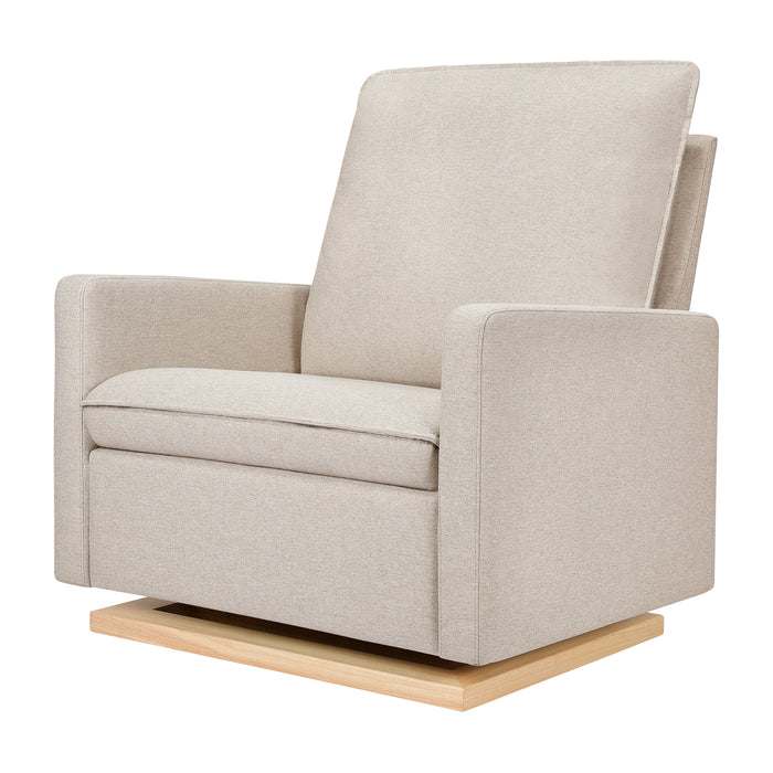 Black Friday Deal! Babyletto Cali Pillowback Chair and a Half Glider in Eco-Performance Fabric | Water Repellent & Stain Resistant