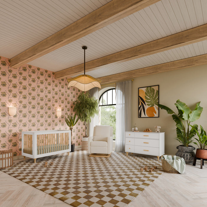 Black Friday Deal! Babyletto Lolly 3-in-1 Convertible Crib with Toddler Bed Conversion Kit