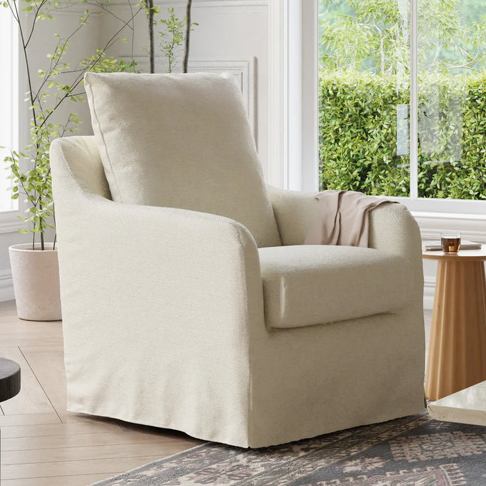 Namesake Reese Removable Slipcover Swivel Glider