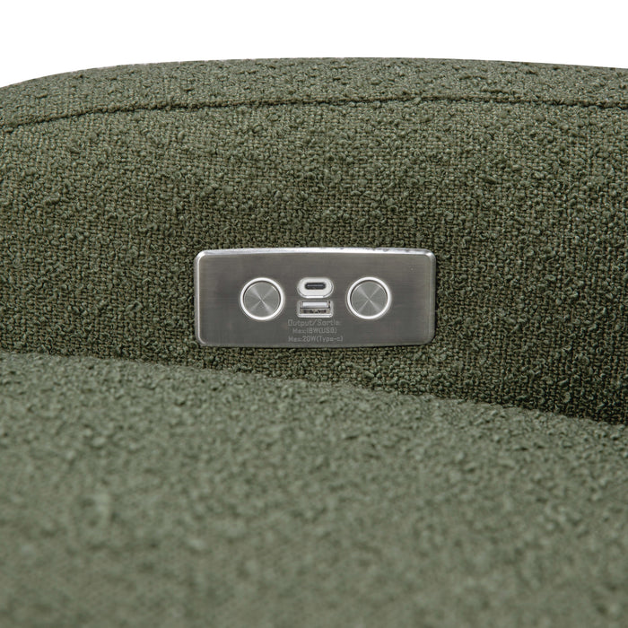 Black Friday Deal! Babyletto Nami Electronic Recliner and Swivel Glider Recliner with USB port