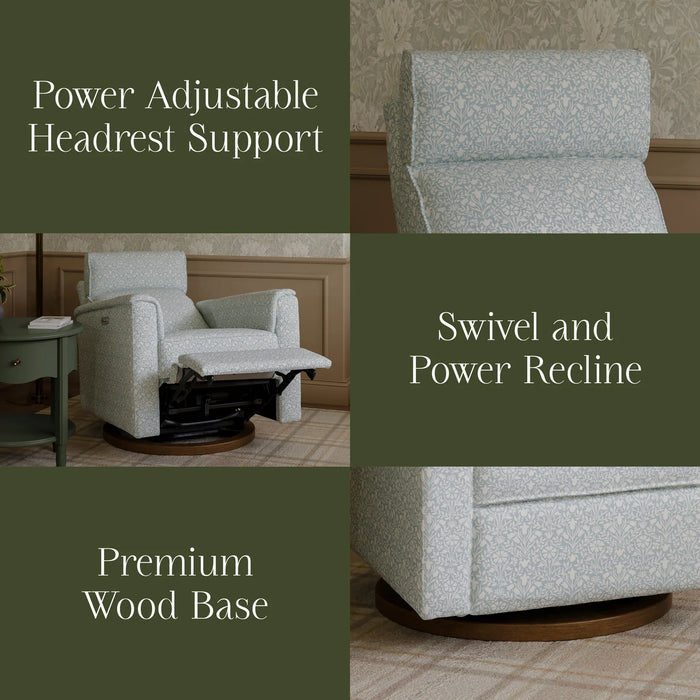 Namesake Willa Plus Power Glider Recliner + Power Headrest