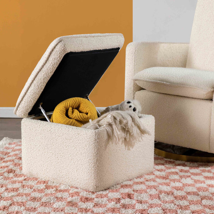 Black Friday Deal! Babyletto Cali Storage Ottoman in Boucle