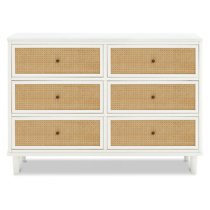 Black Friday Deal! Namesake Marin with Cane 6 Drawer Dresser