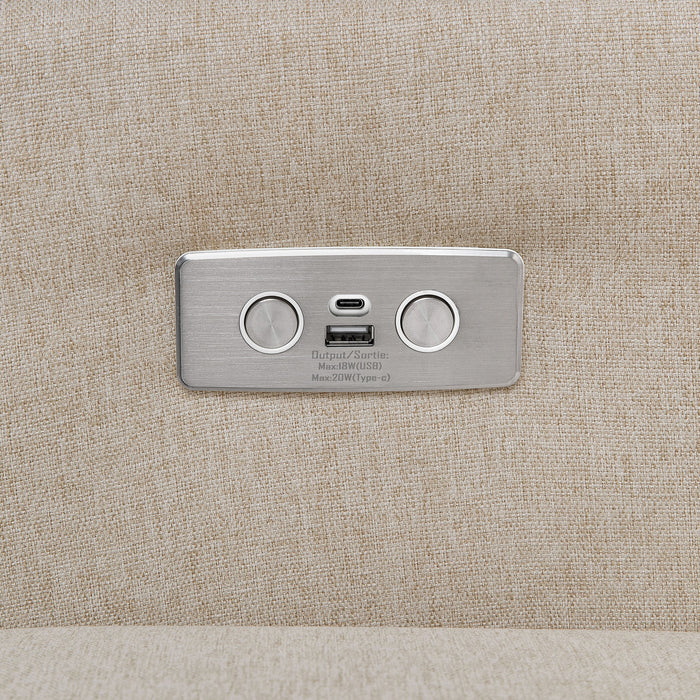 Black Friday Deal! Babyletto Kiwi Electronic Recliner and Swivel Glider with USB port