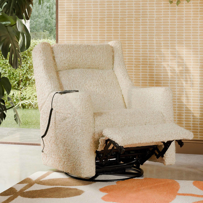 Black Friday Deal! Babyletto Kiwi Deluxe Power Recliner & Swivel Glider with Heat and Massage