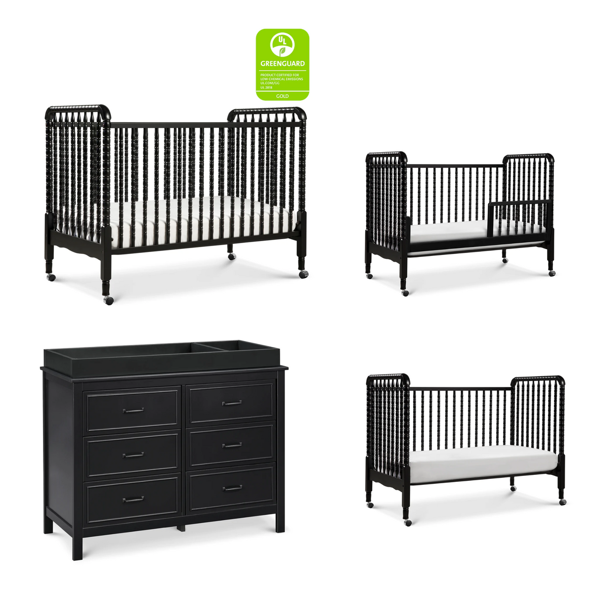 Jenny lind hot sale crib ebony