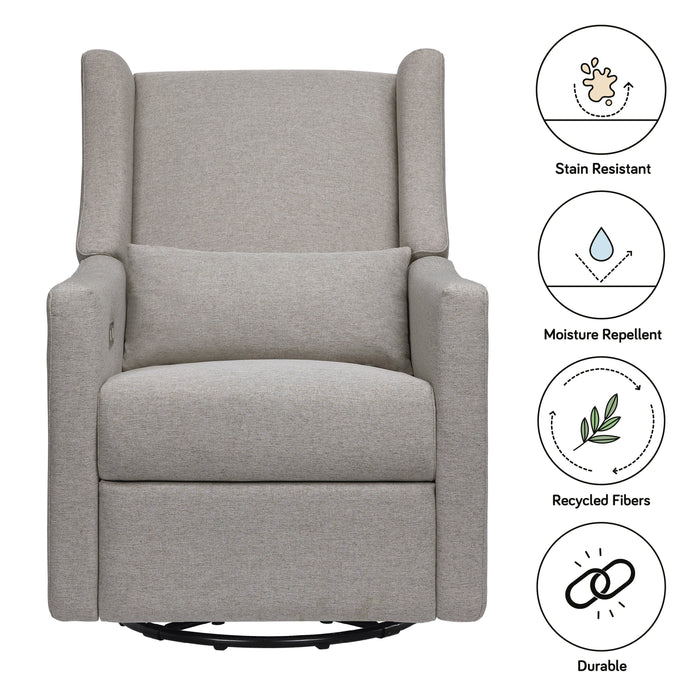 Black Friday Deal! Babyletto Kiwi Electronic Recliner and Swivel Glider with USB port