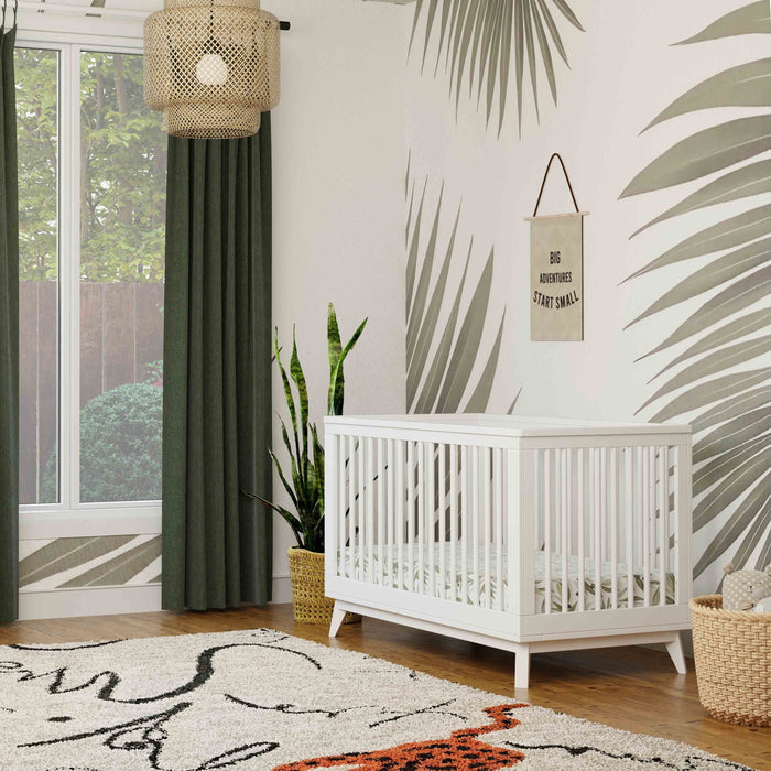 Black Friday Deal! Babyletto Scoot 3-in-1 Convertible Crib with Toddler Bed Conversion Kit