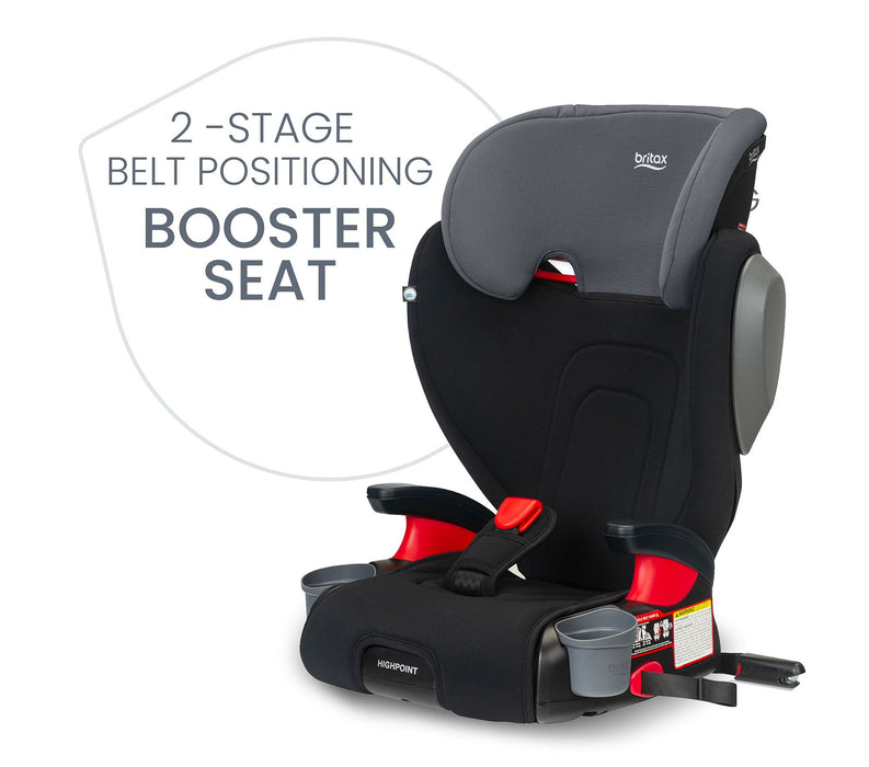 Britax Highpoint Backless Belt-Positioning Booster Seat (Purple Ombre)