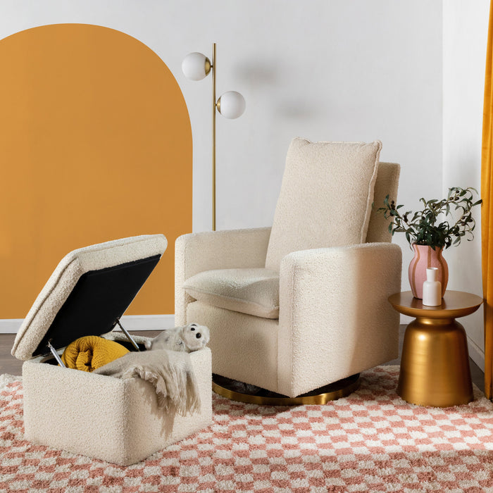 Black Friday Deal! Babyletto Cali Storage Ottoman in Boucle