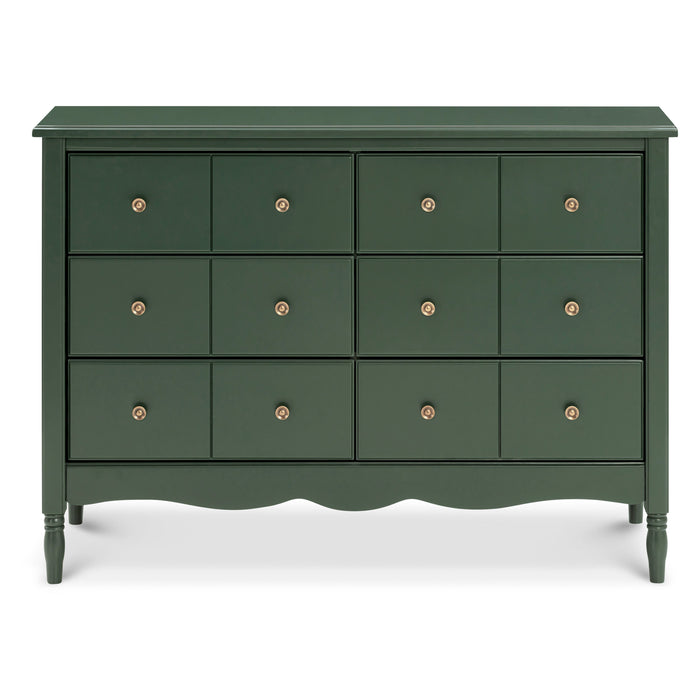 namesake green dresser Namesake Liberty 6-Drawer Assembled Dresser in Juniper
