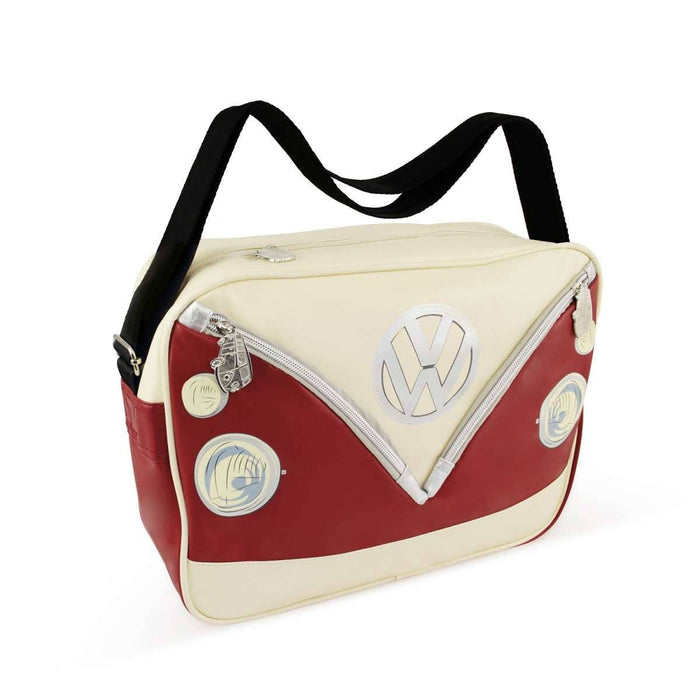 VW T1 Bus Shoulder Bag Landscape - red