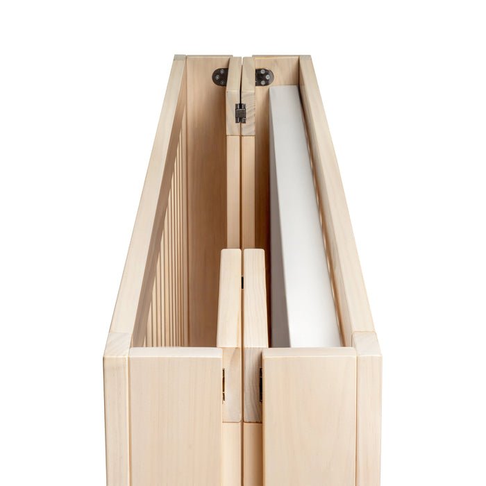 Black Friday Deal! Babyletto Maki Portable Folding Crib with Toddler Bed Conversion Kit