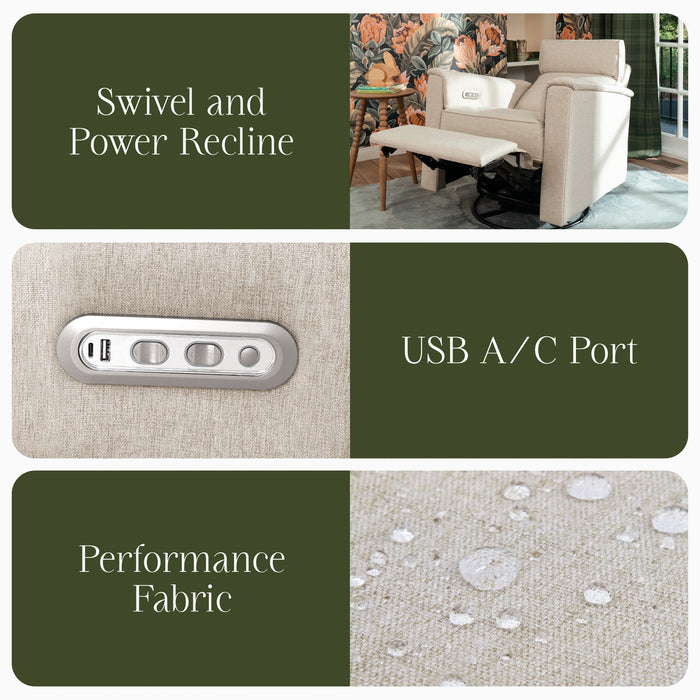 Black Friday Deal! Namesake Willa Plus Power Glider Recliner + Power Headrest