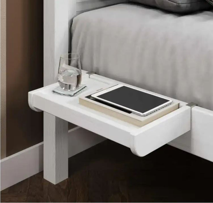 Innovations Cove Platform Bed in Pearl White