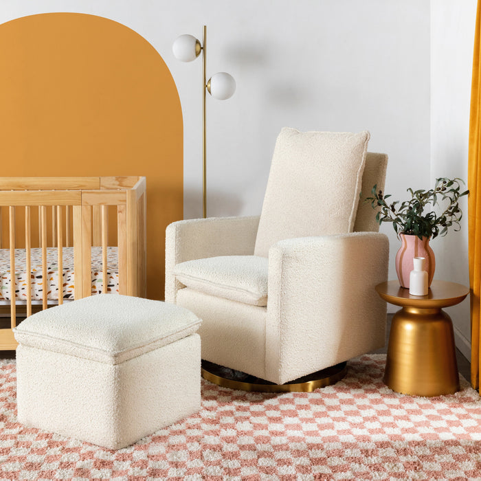 Black Friday Deal! Babyletto Cali Storage Ottoman in Boucle