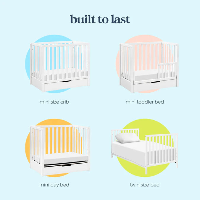 DaVinci Colby 4-in-1 Convertible Mini Crib with Trundle