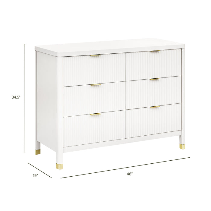 Black Friday Deal! Namesake Brimsley Tambour 6-Drawer Dresser
