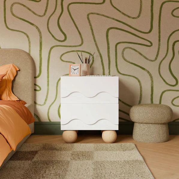 Babyletto Lido Wave Assembled Nightstand