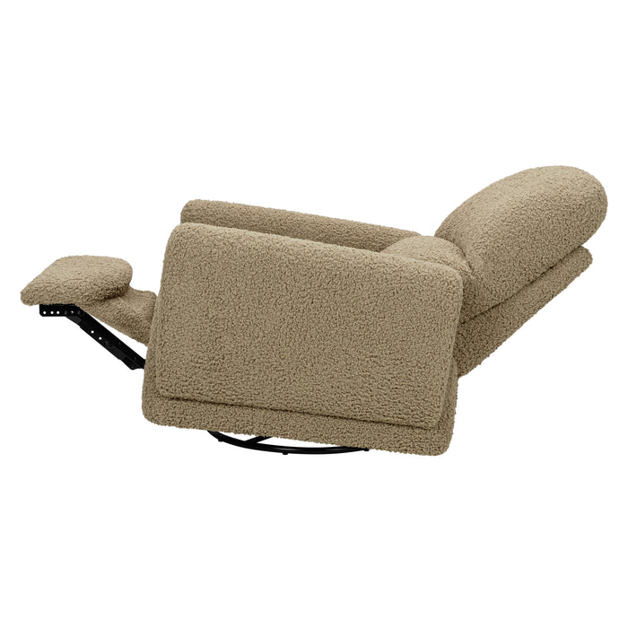 Black Friday Deal! Babyletto Rainbow Recliner and Swivel Glider in Teddy Loop