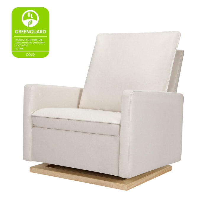 Black Friday Deal! Babyletto Cali Pillowback Chair and a Half Glider in Eco-Performance Fabric | Water Repellent & Stain Resistant