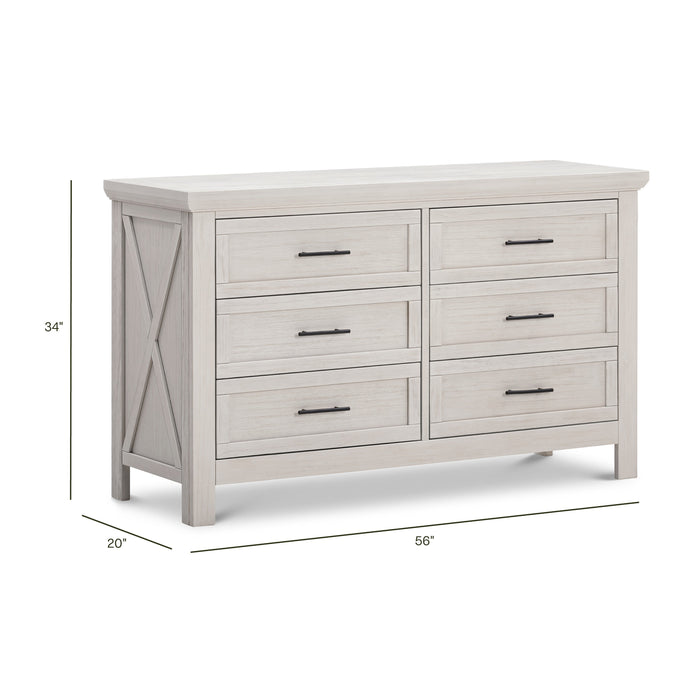 Black Friday Deal! Monogram Emory Farmhouse 6-Drawer Dresser