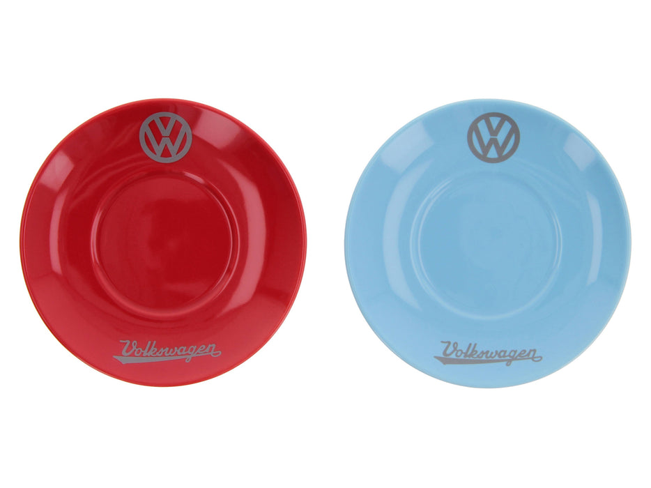 VW T1 Bus Espresso Cup 2-pc Set 100ml - Front/BL & RD