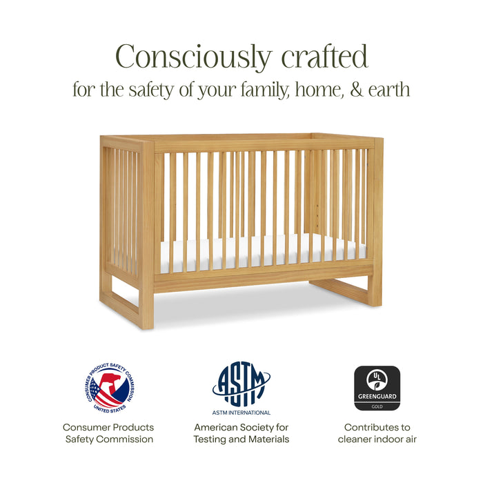 Black Friday Deal! Namesake Nantucket 3-in-1 Convertible Crib with Toddler Bed Conversion Kit
