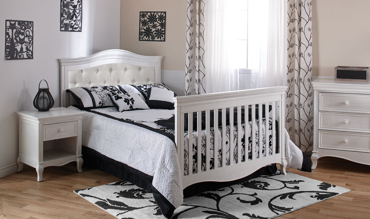 Pali Diamante Forever Crib in Vintage White