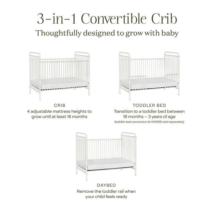 Black Friday Deal! Namesake Abigail 3-in-1 Convertible Crib