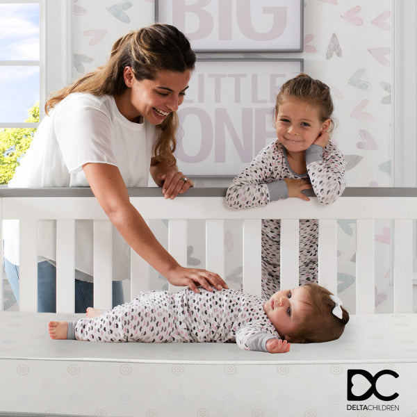 Delta Morning Dove Dual Sided Crib And Toddler Mattress