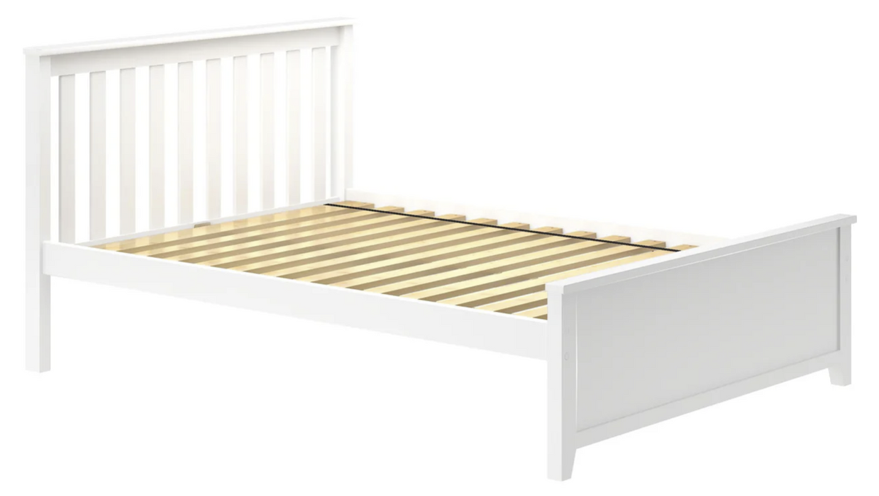 M3 Full Bed with Slat Headboard & Foot Panel + Slat Roll 400lbs rating