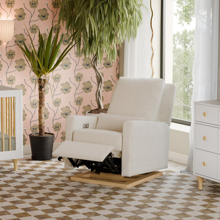 Black Friday Deal! Babyletto Sigi Electronic Recliner and Glider with USB Port