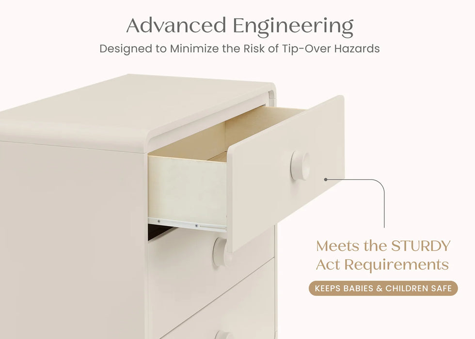 Delta Children Ari 3 Drawer Dresser with Changing Top