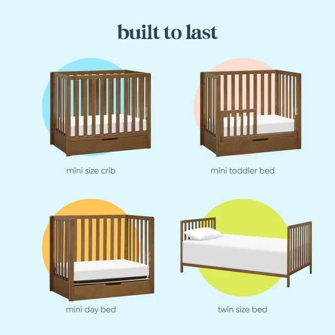 DaVinci Colby 4-in-1 Convertible Mini Crib with Trundle