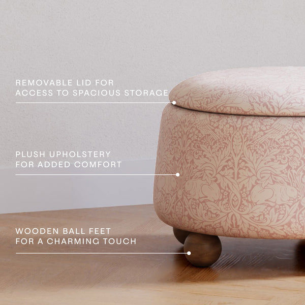 Morris & Co. x Namesake Tuffet Storage Ottoman